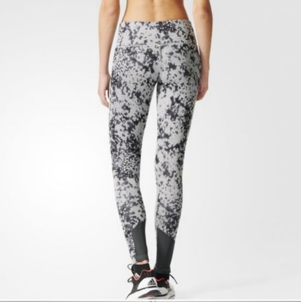 Adidas Techfit Printed Medium Compression Tight S… - image 1